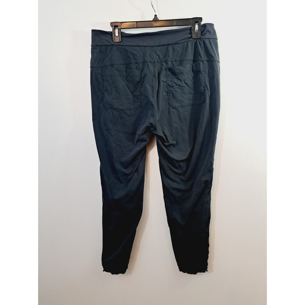 Athleta Trekkie Joggers Women's Gray Size 12 Zip Pockets - Picture 2 of 6